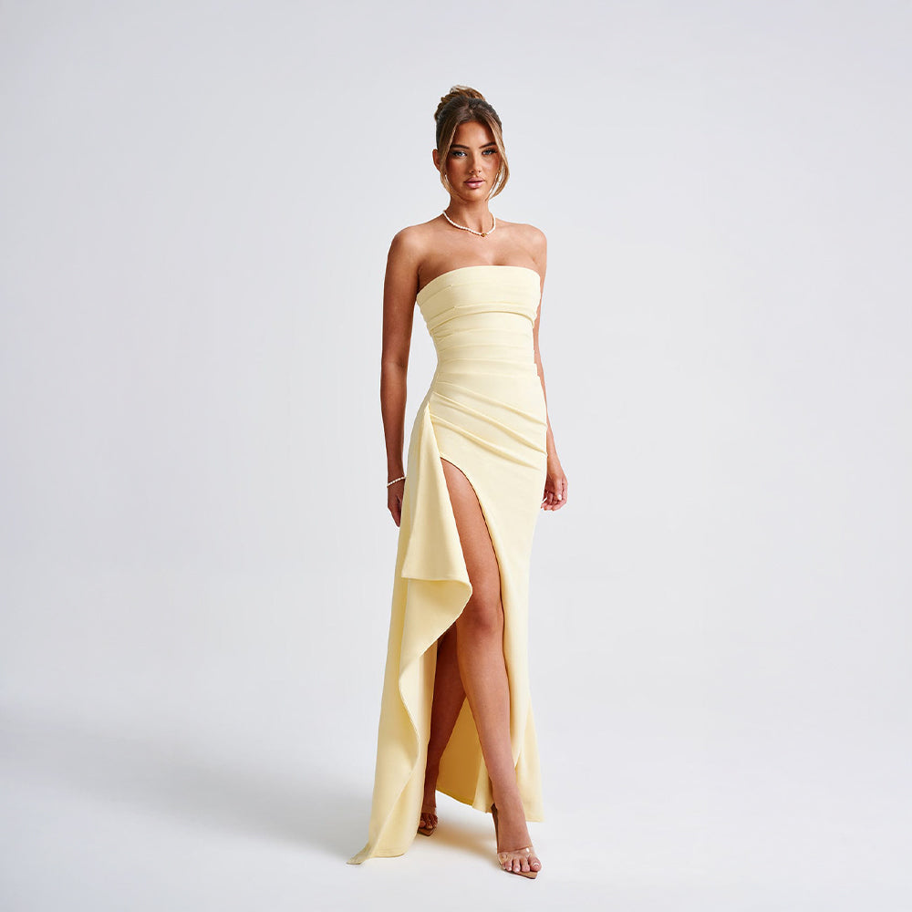 Aurelié™ Strapless Split Dress